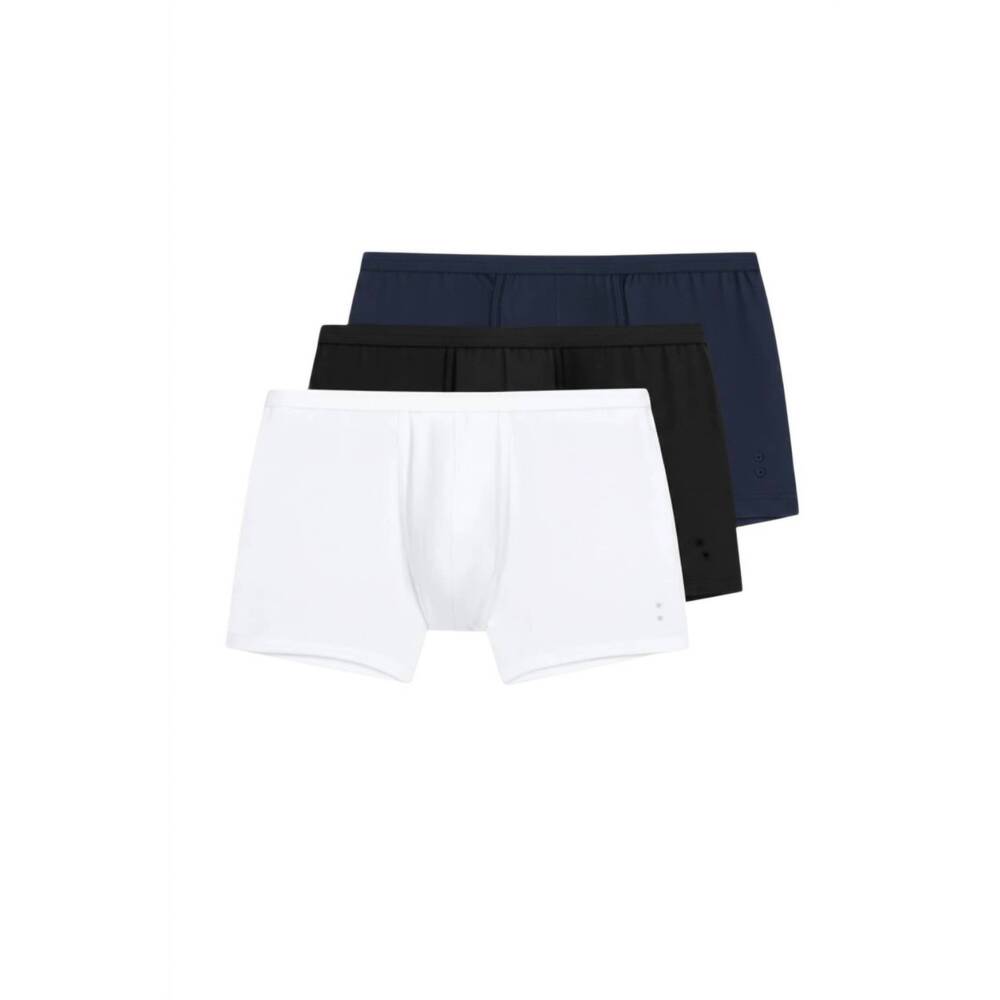 NEW RON DORFF men's boxer briefs weekend kit set in navy/white/black